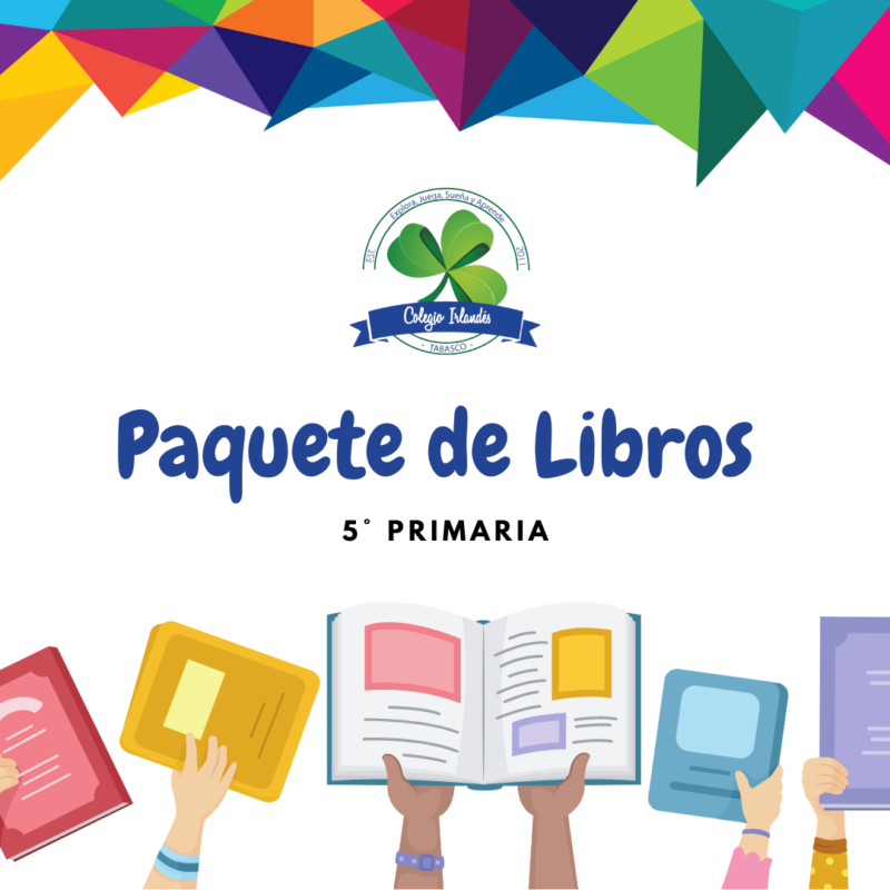 PAQUETE DE LIBROS PRIMARIA 5°